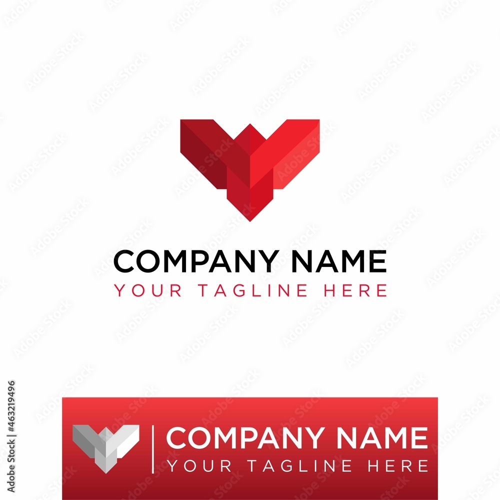 Poster elegant and professional letter t or y like transformer head image graphic icon logo design abstract