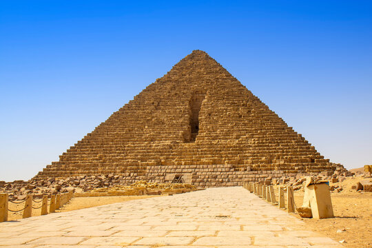 Pyramid Of Menkaure, Giza, Cairo, Egypt