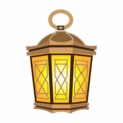 Beautiful decorative pendant lamp. Gold, bronze metal