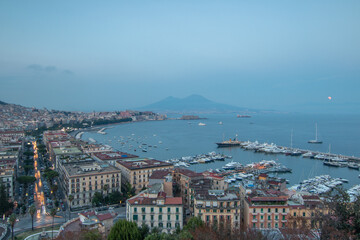 Fototapeta premium Neapel by night