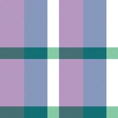 Rainbow Plaid Tartan Checkered Seamless Pattern