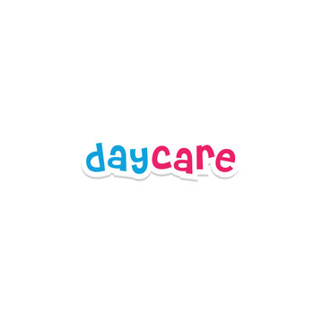 Daycare logo or wordmark design