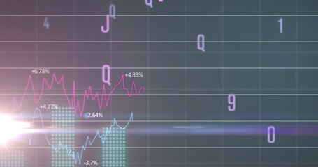 Image of financial data processing