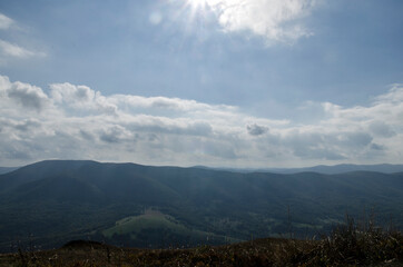 Z połoniny Caryńskiej - Bieszczady 