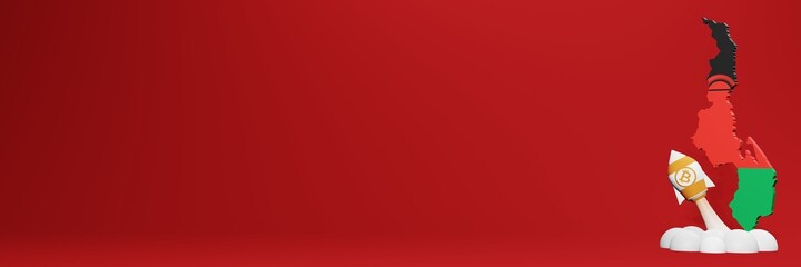 Bitcoin Cash cryptocurrency rising chart in Malawi for website content