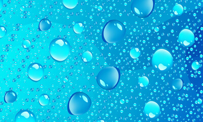Bubbles creative water drop free vector design