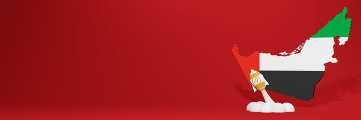 Bitcoin Cash cryptocurrency rising chart in United Arab Emirates for website content