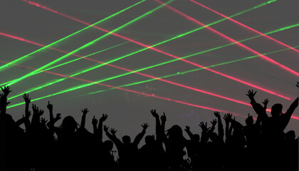 Cheering cloud concert ambience
