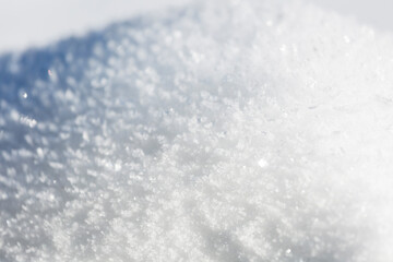 Obraz premium Snow And Ice Flowers
