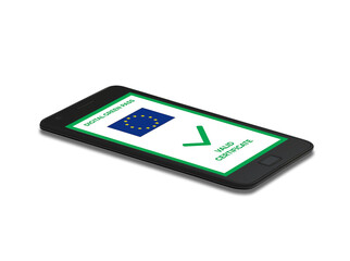Verification of the Green Pass on smartphone