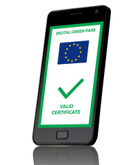 Verification of the Green Pass on smartphone