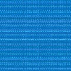 Blue Seamless Pattern with Wavy Lines. Vector Illustration.