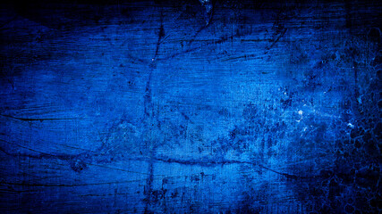 Obraz premium grunge background of old blue wall. abstract background. blue background 
