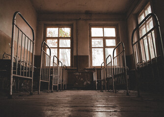 abandoned house