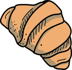 illustration of a bread