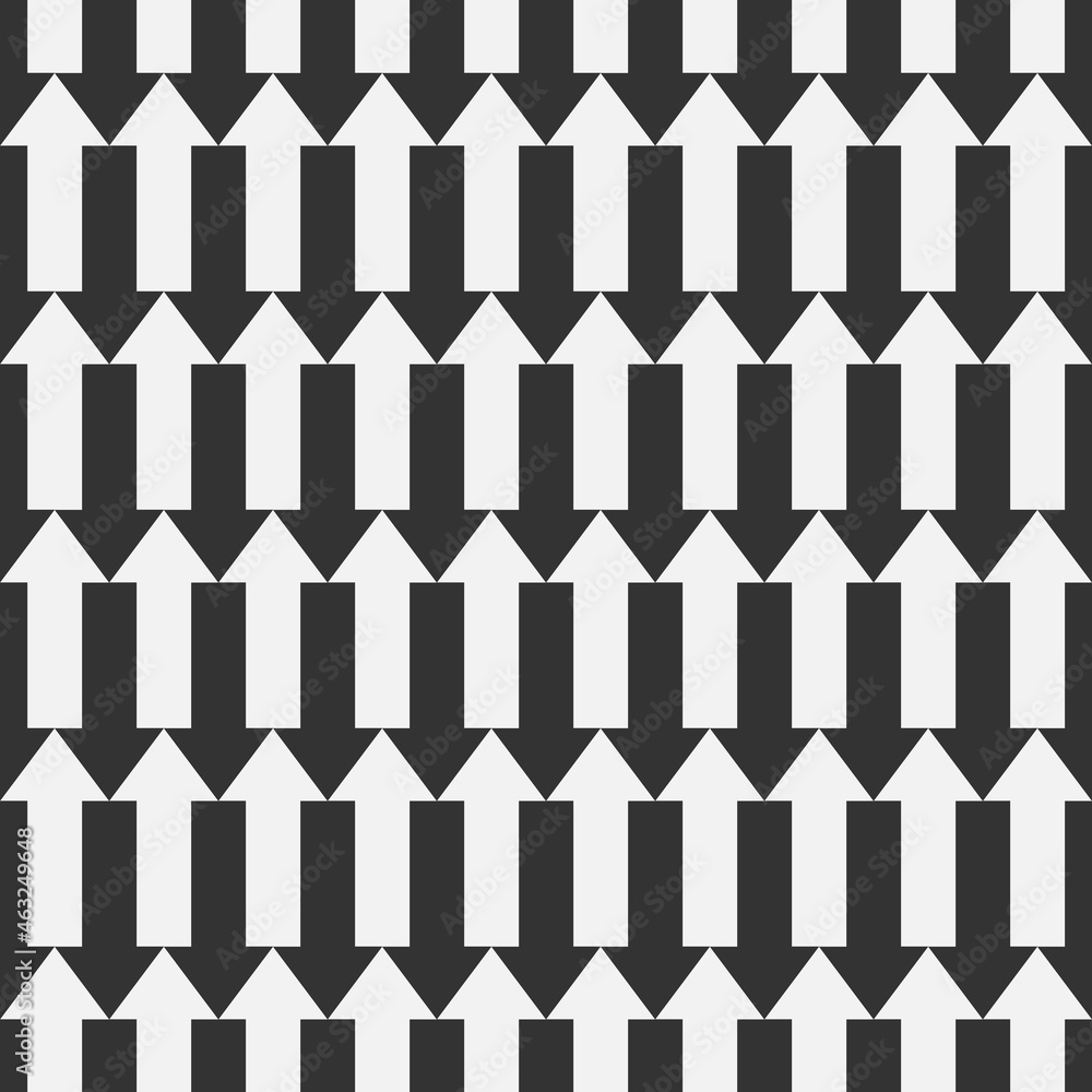 Poster arrow pattern seamless. vector arrows abstract background.