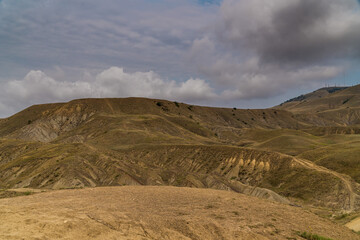 The Crimean Peninsula. July 13, 2021. Mountain landscapes of the Crimea.