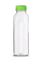 a small empty plastic juice bottle