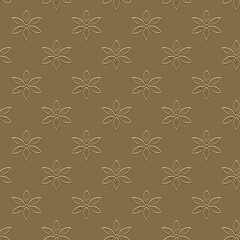 pattern kaki beige stars stelle rilievo