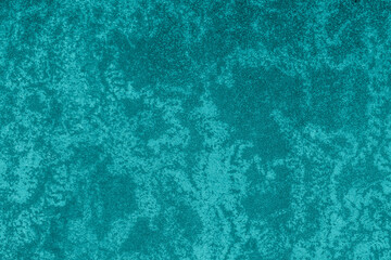 texture de fond graphique de sol coloré turquoise en extérieur