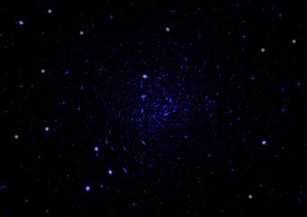 Space stars and nebula