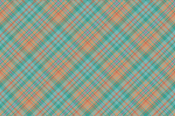 Seamless pattern of scottish tartan plaid. Repeatable background with check fabric texture. Vector backdrop striped textile print.