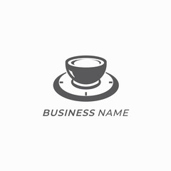 logo design bowl and watch