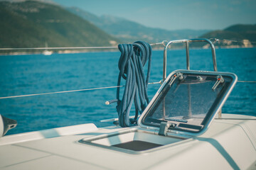 Travel around Greece yachts in Ionic Sea