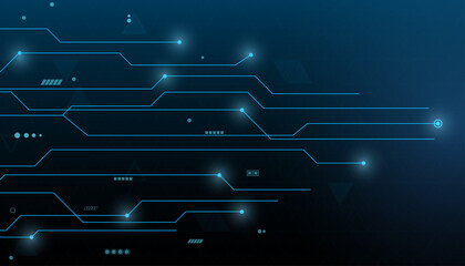 Abstract hi tech. Abstract digital background with technology. Vector abstract technology.