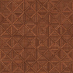 baroque wood parquet diffuse Map texture. Seamless Texture.