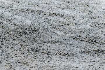 Texture concrete mix in construction site