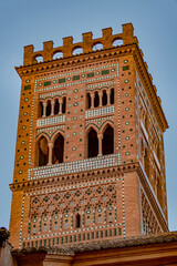 famous torre de el Salvador in old village Teruel