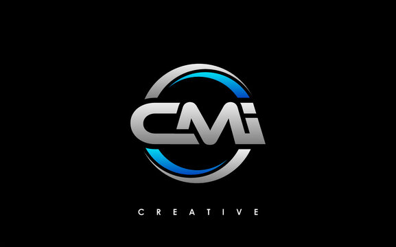 CMI Letter Initial Logo Design Template Vector Illustration