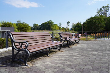 bench in the park