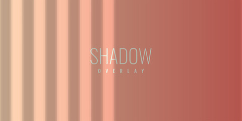 Shadow overlay background illustration template design