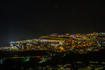 Monaco bei Nacht 