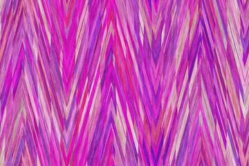 紫とピンクの粗い斜線の縞模様