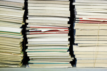 stacks of documents © flafabri