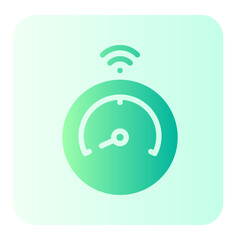 speed test gradient icon