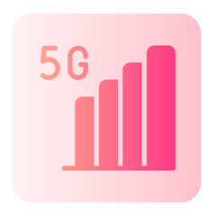 signal gradient icon