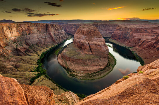 Horseshoe Bend sunset