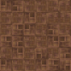 donkere Chantilly hout parket diffuus Kaart textuur. Naadloze textuur.