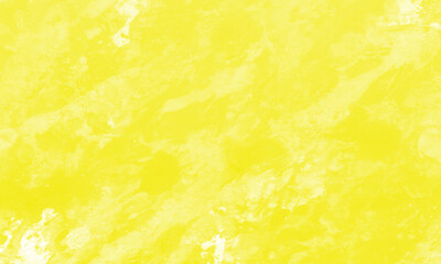 Creative abstract hand painted background with lemon color