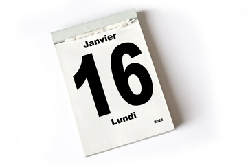 16. Janvier 2023