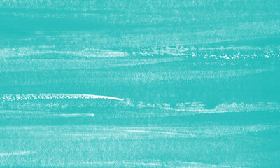 Naklejka premium Creative abstract hand painted background with tiffany color
