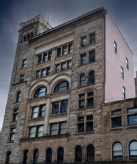 old building in the city