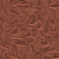 Fototapeta na wymiar effetto rilievo marrone caldo texture raso satin astratto 
