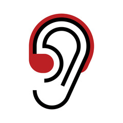 Hearing aid icon