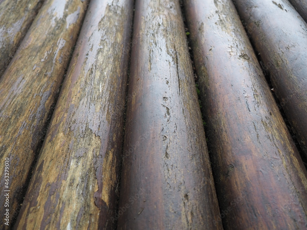 Poster a construction log for use in construction without longitudinal sawing. round timber assortment. fra