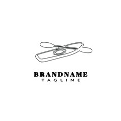 boat logo cartoon icon design template black isolated vector cute